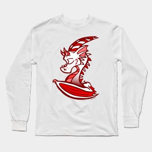 Candy Cane Dragon Long Sleeve T-Shirt